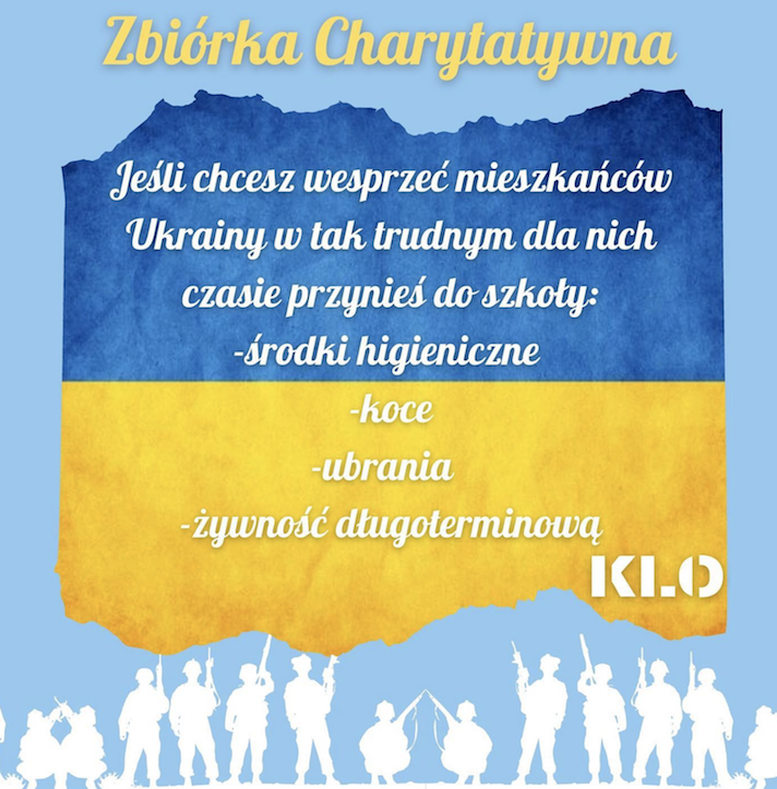 Modlimy się i wspieramy Ukrainę